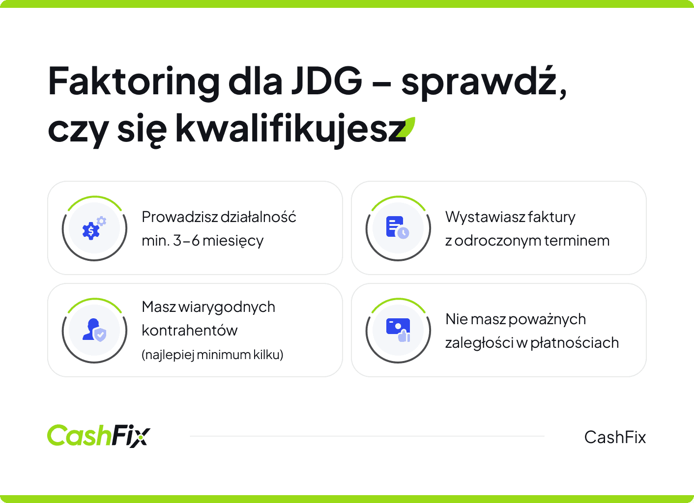 faktoring dla JDG
