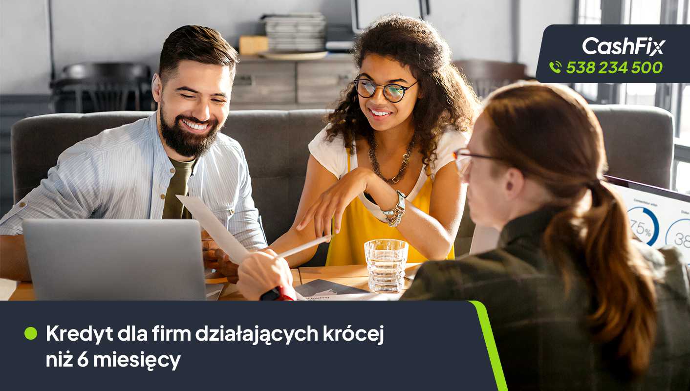 Kredyt dla firm 6 miesięcy działalności