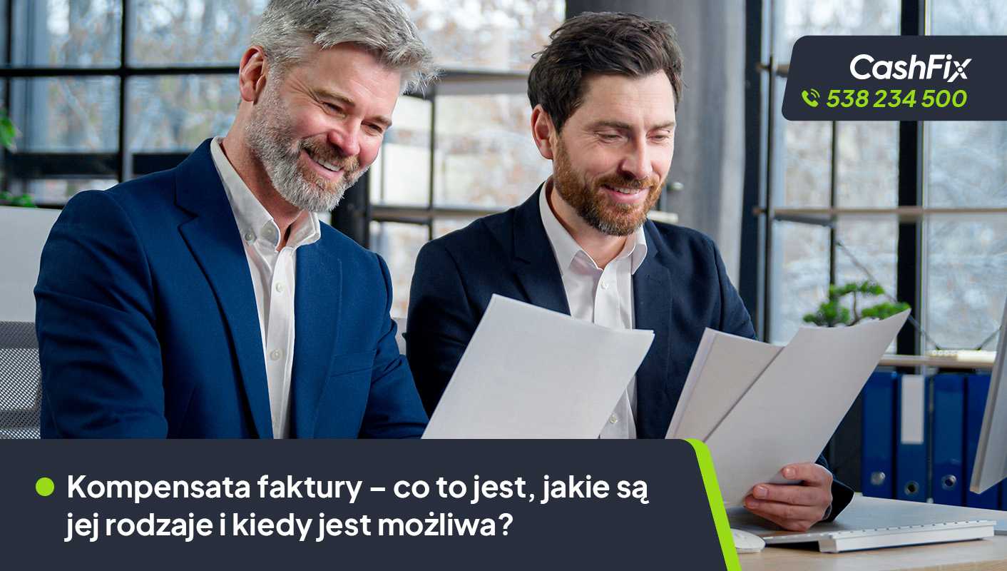 Kompensata faktury – co to jest, jakie są jej rodzaje i kiedy jest możliwa?