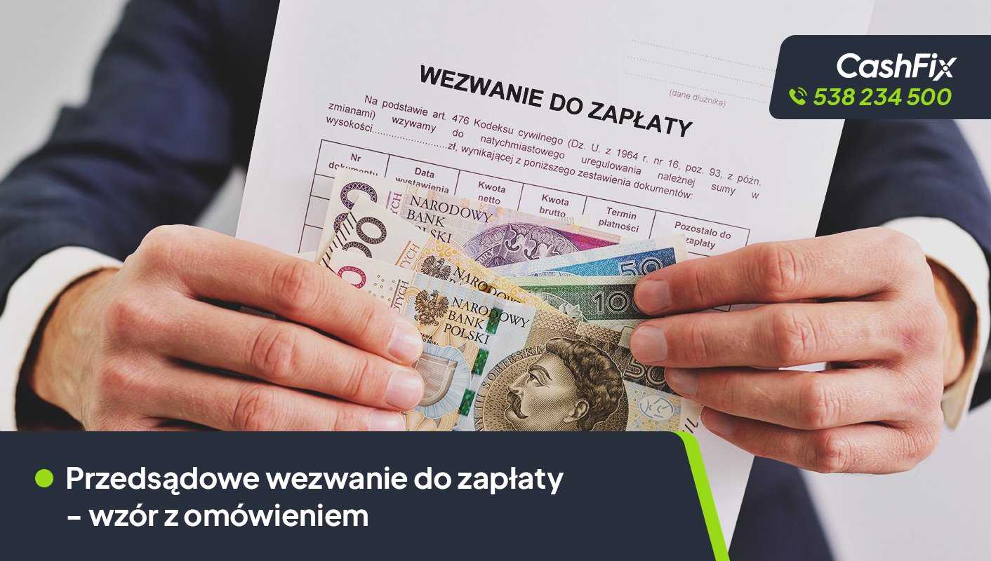 wezwanie do zapłaty wzór