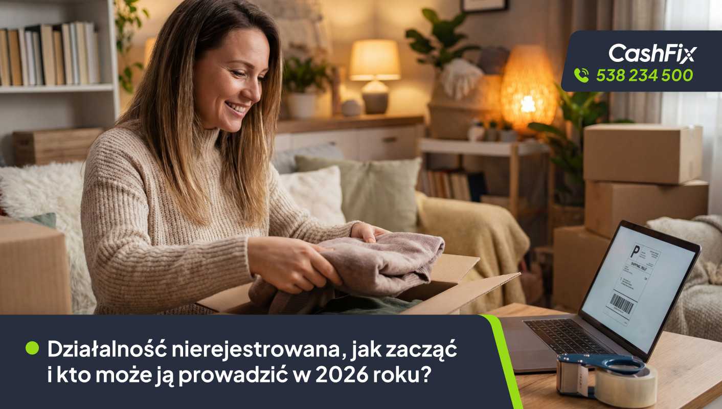 Działalność nierejestrowana, jak zacząć i kto może ją prowadzić w 2026 roku? Działalność nierejestrowana, jak zacząć i kto może ją prowadzić w 2026 roku?