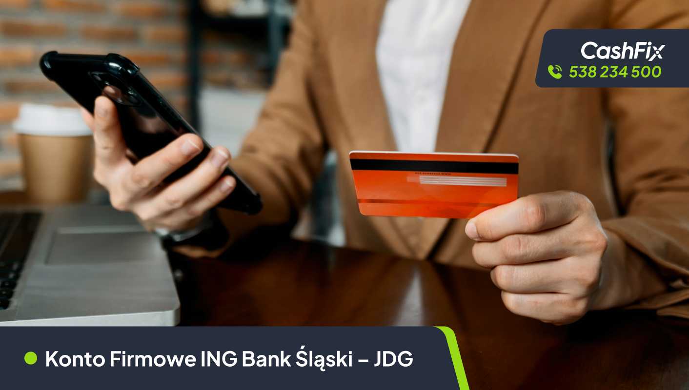 Konto dla firm ING Bank Śląski - konto dla JDG