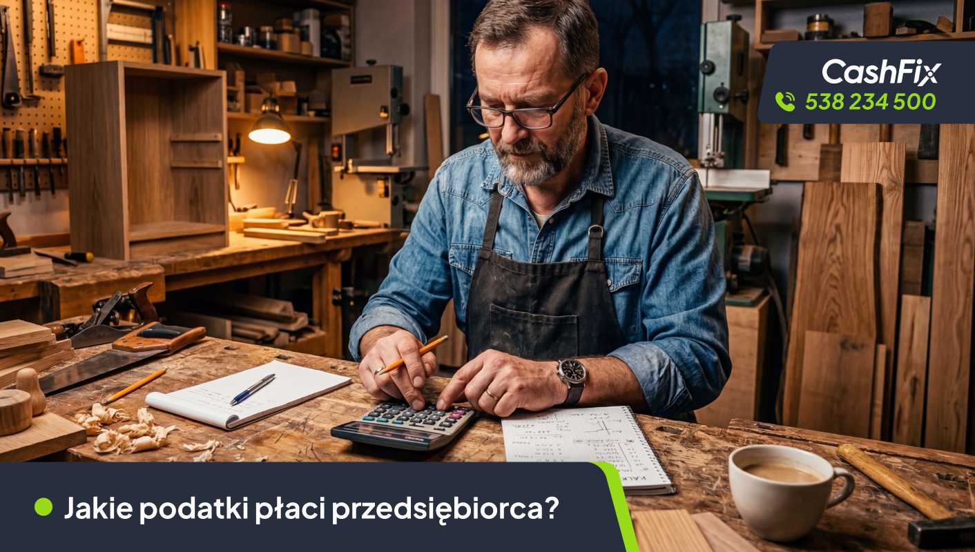 Jakie podatki płaci przedsiębiorca?