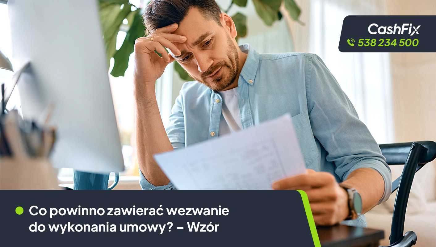 Wezwanie do wykonania umowy