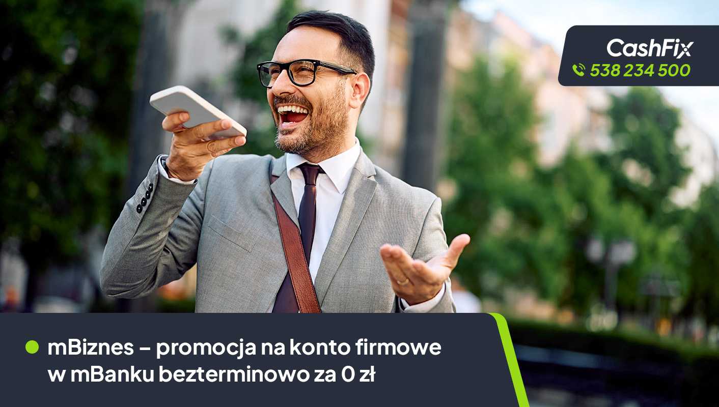 mBiznes konto firmowe za 0 zł promocja