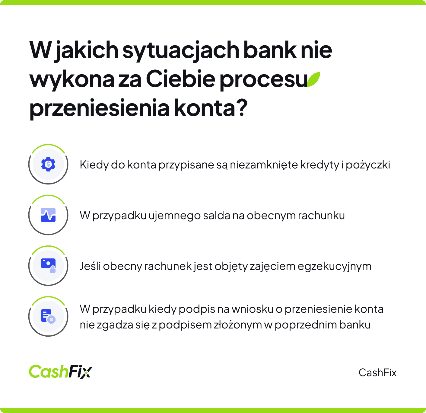 przeniesienie konta do innego banku
