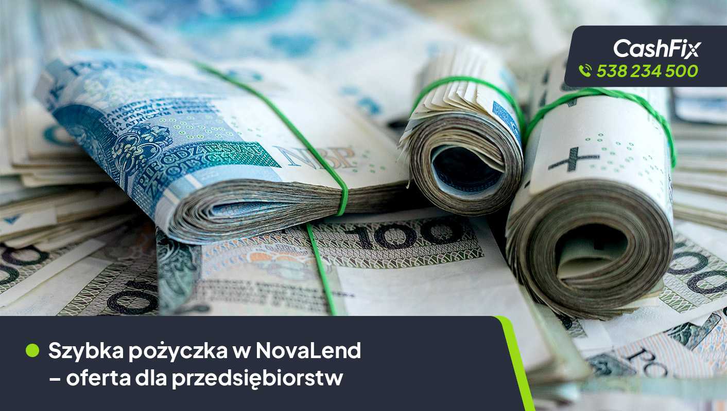 Pożyczka Novalend – oferta dla przedsiębiorstw