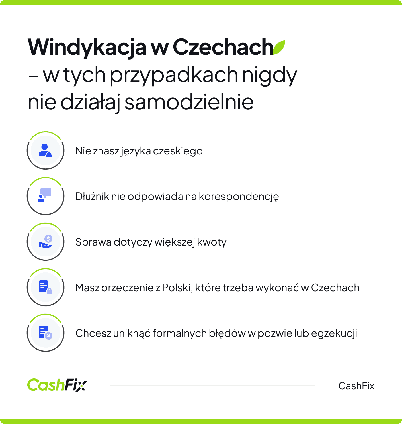 windykacja w czechach