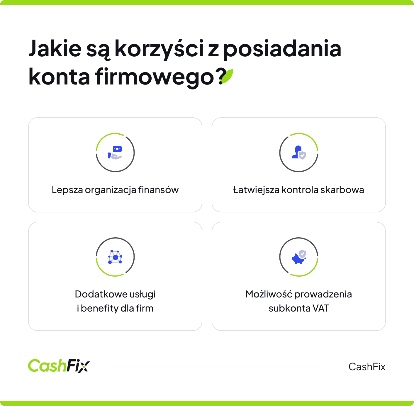 Korzyści posiadania konta firmowego