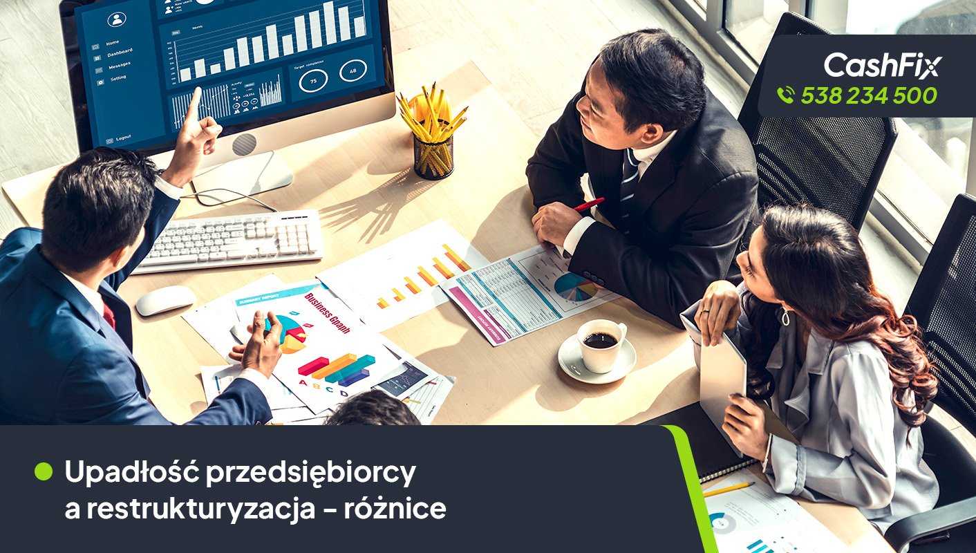 jak odróżnić upadłość konusmencką od upadłości firmy i restrukturyzacji