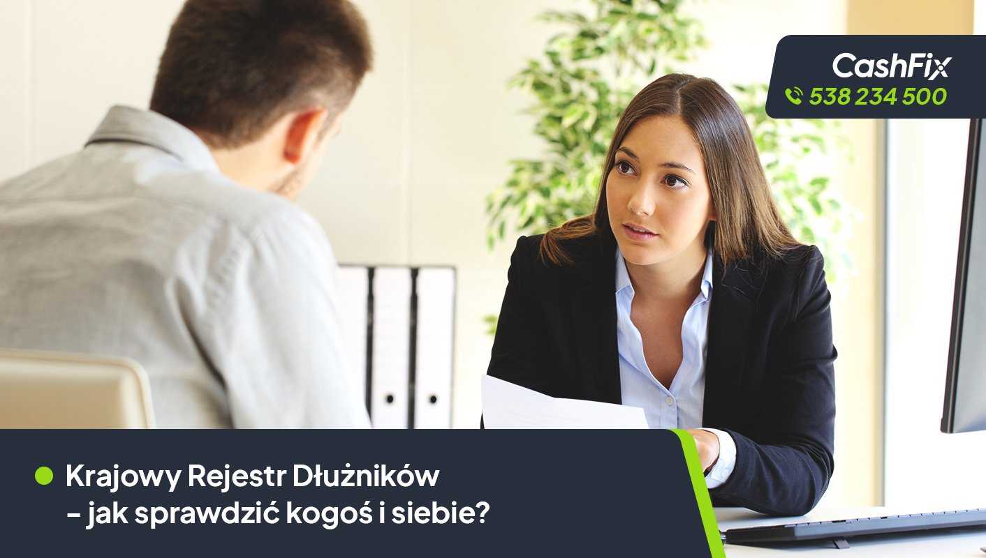 Krajowy rejestr dłużników, jak sprawdzić kogoś