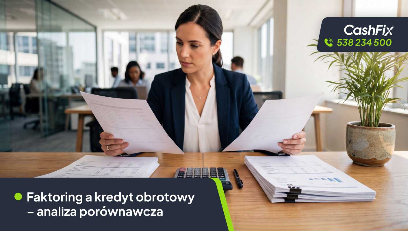 faktoring a kredyt obrotowy
