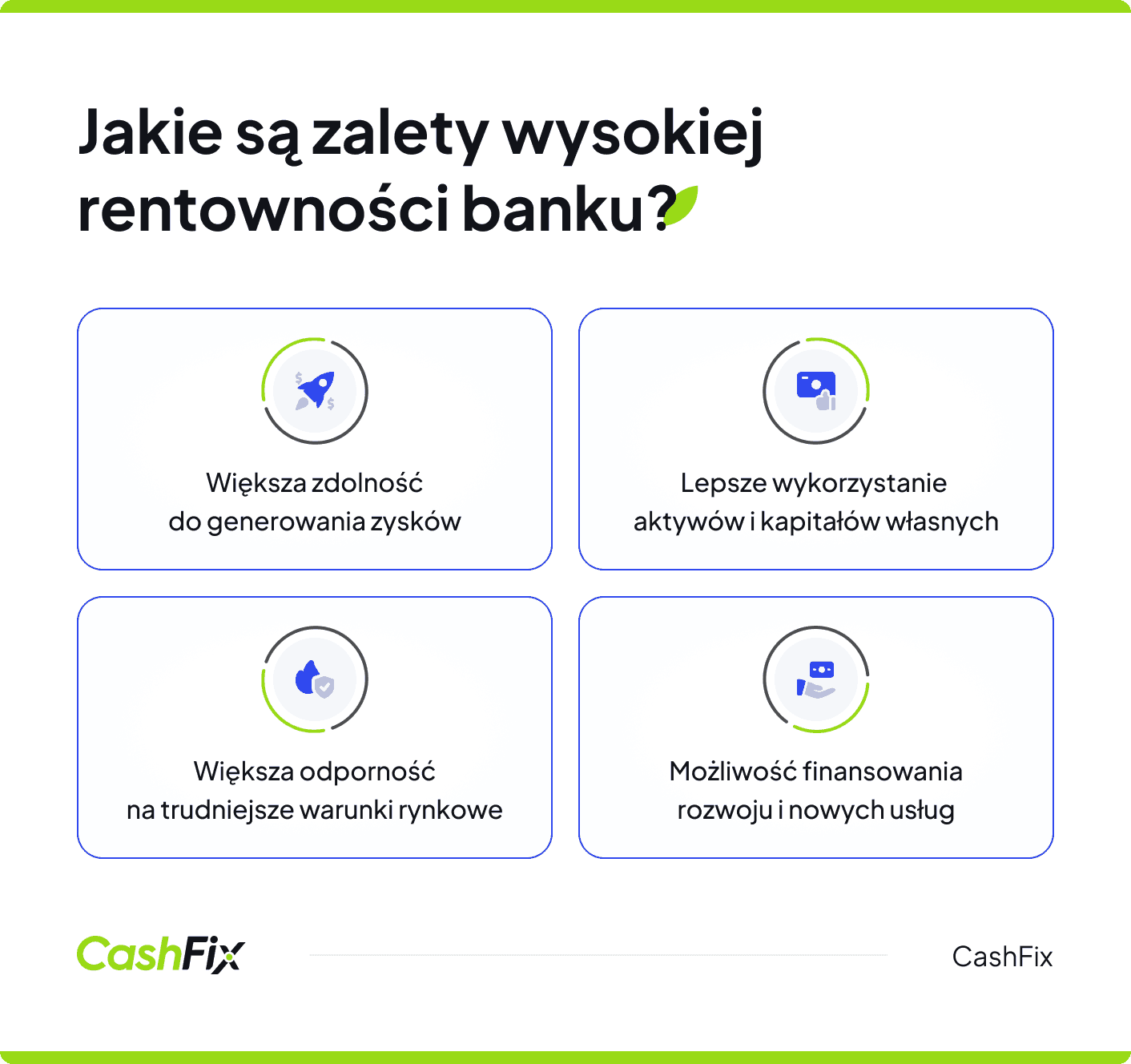 zalety wysokiego roe