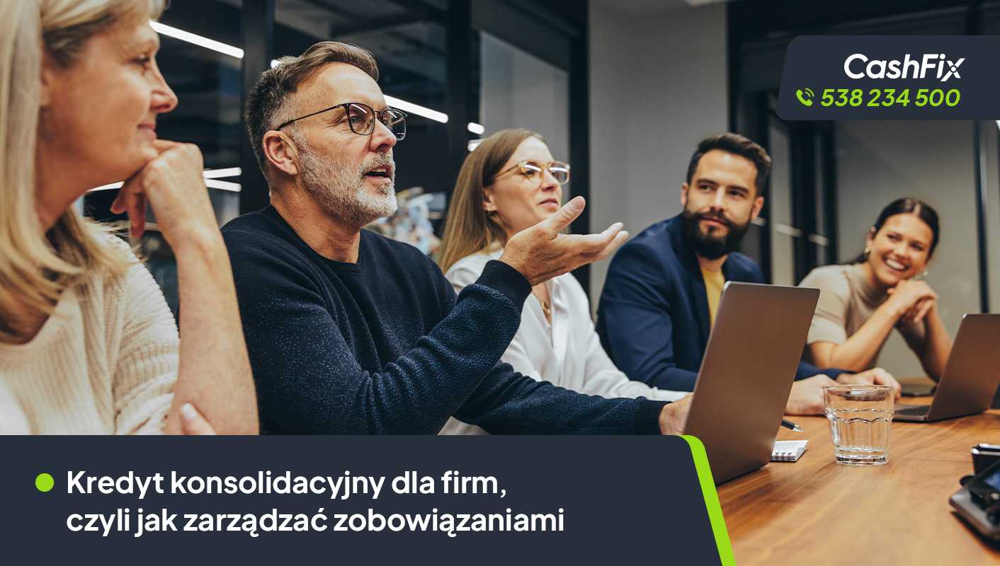 Kredyt konsolidacyjny dla firm