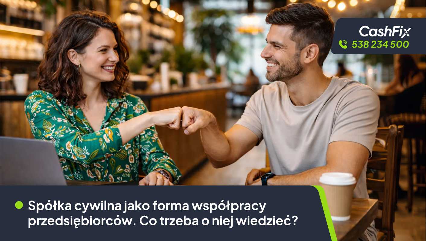 Spółka cywilna jako forma współpracy przedsiębiorców.