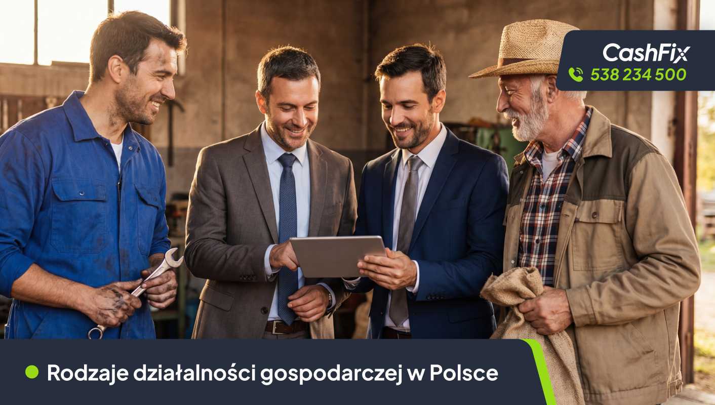 Jakie są rodzaje działalności gospodarczej w Polsce