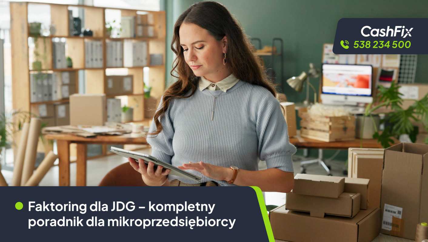 Faktoring dla JDG – kompletny poradnik dla mikroprzedsiębiorcy