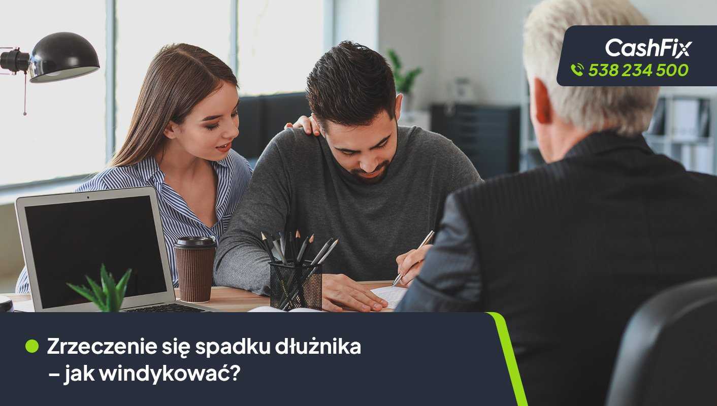 zrzeczenie się spadku a długi