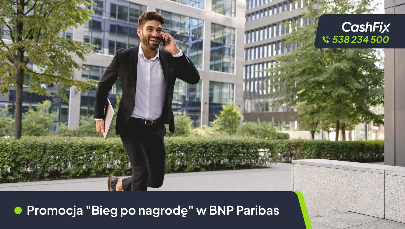 Promocja "Bieg po nagrodę" BNP Paribas – konto osobiste z premią do 720 zł promocja bieg po nagrodę bnp paribas
