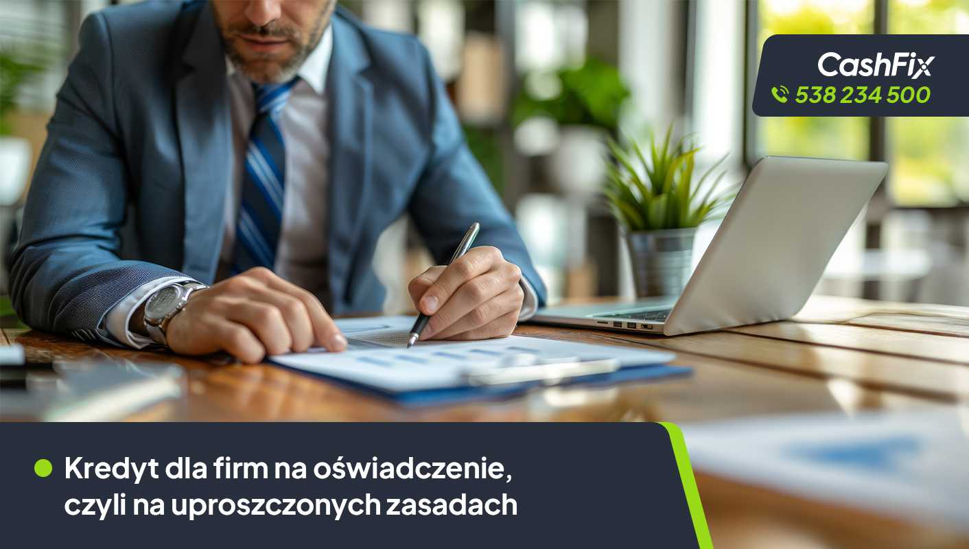 kredyt dla firm na oświadczenie