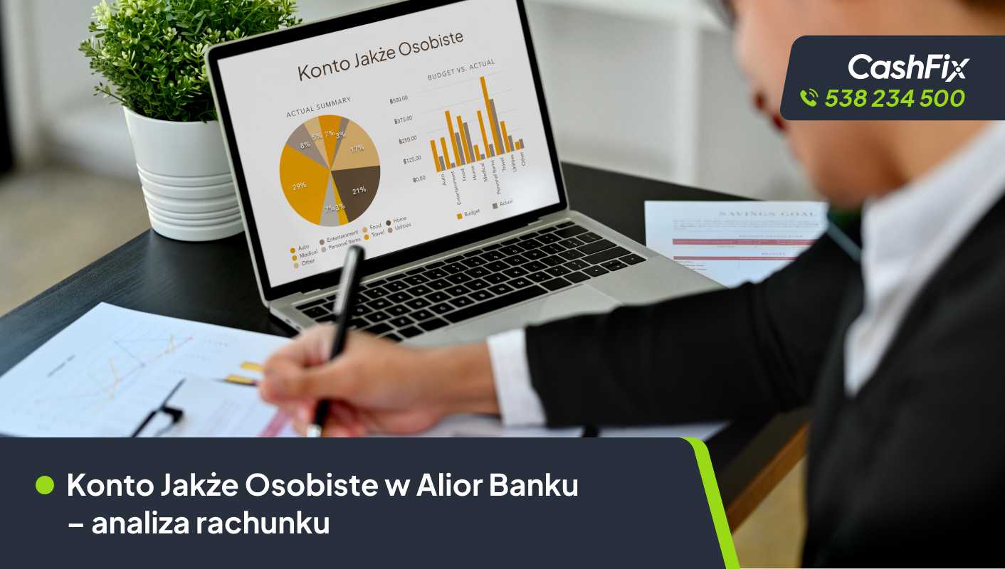 konto jakże osobiste w alior bank - analiza rachunku