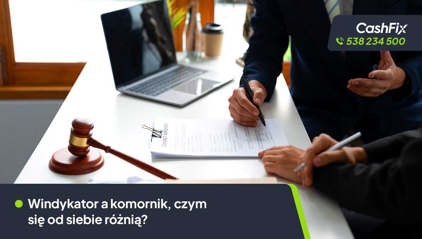 Windykator a komornik różnice