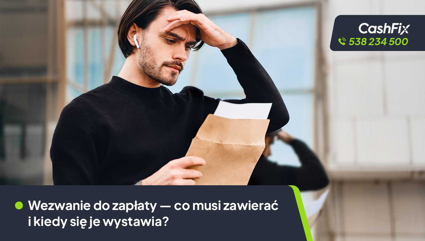 wezwanie do zapłaty co musi zawierać