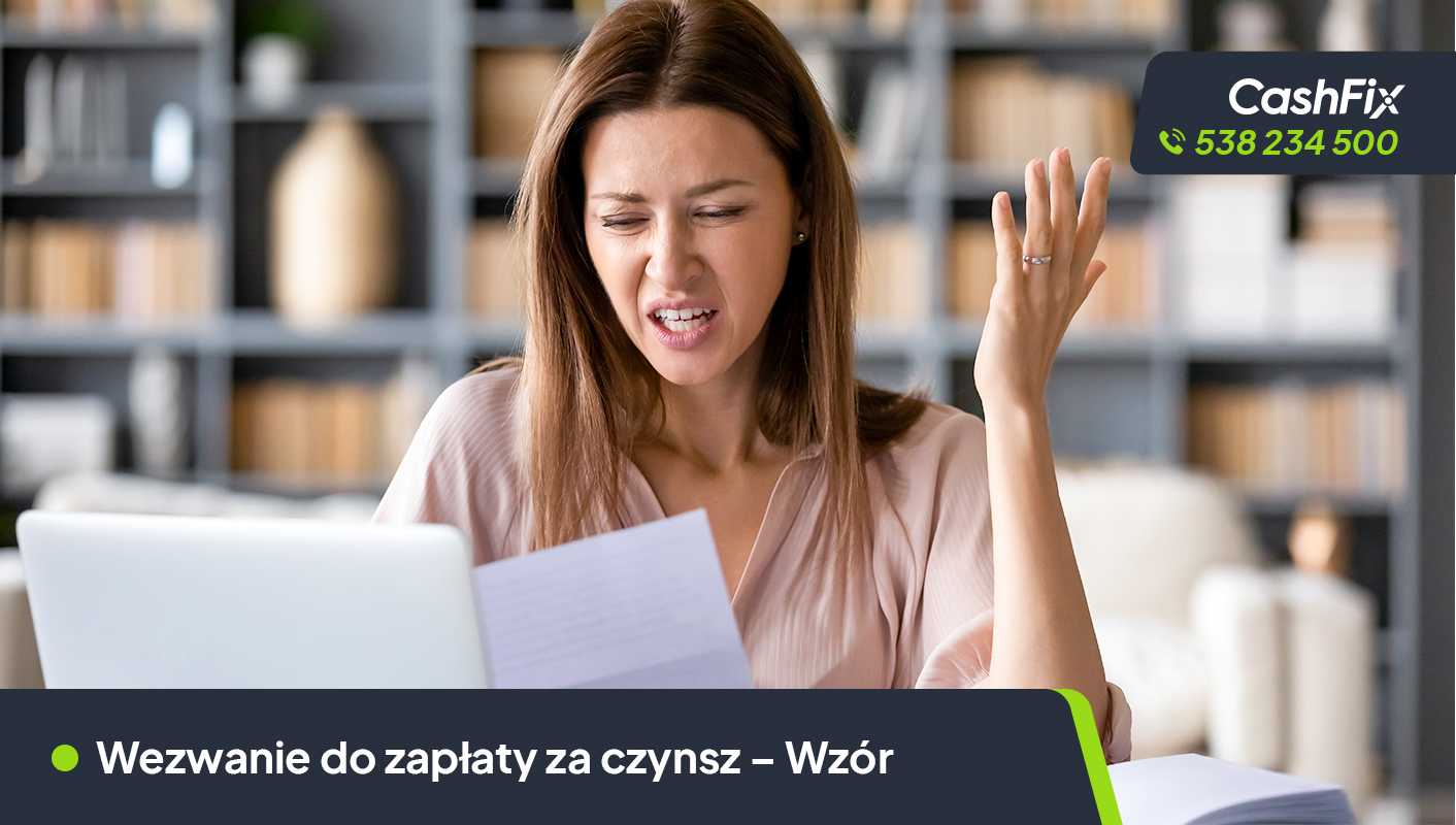 Wezwanie do zapłaty czynszu