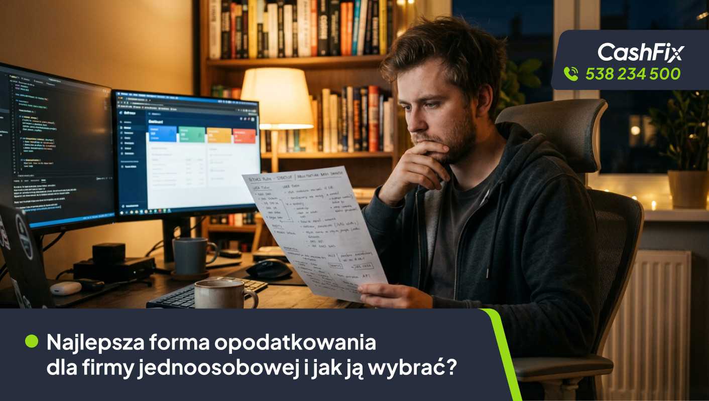 Najlepsza forma opodatkowania dla firmy jednoosobowej i jak ją wybrać? Najlepsza forma opodatkowania dla firmy jednoosobowej i jak ją wybrać?