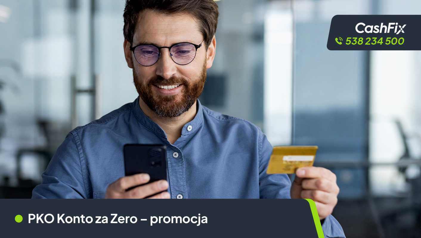 Konto za zero w PKO BP z premią