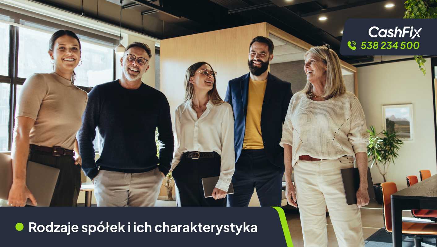 rodzaje spółek i ich charakterystyka