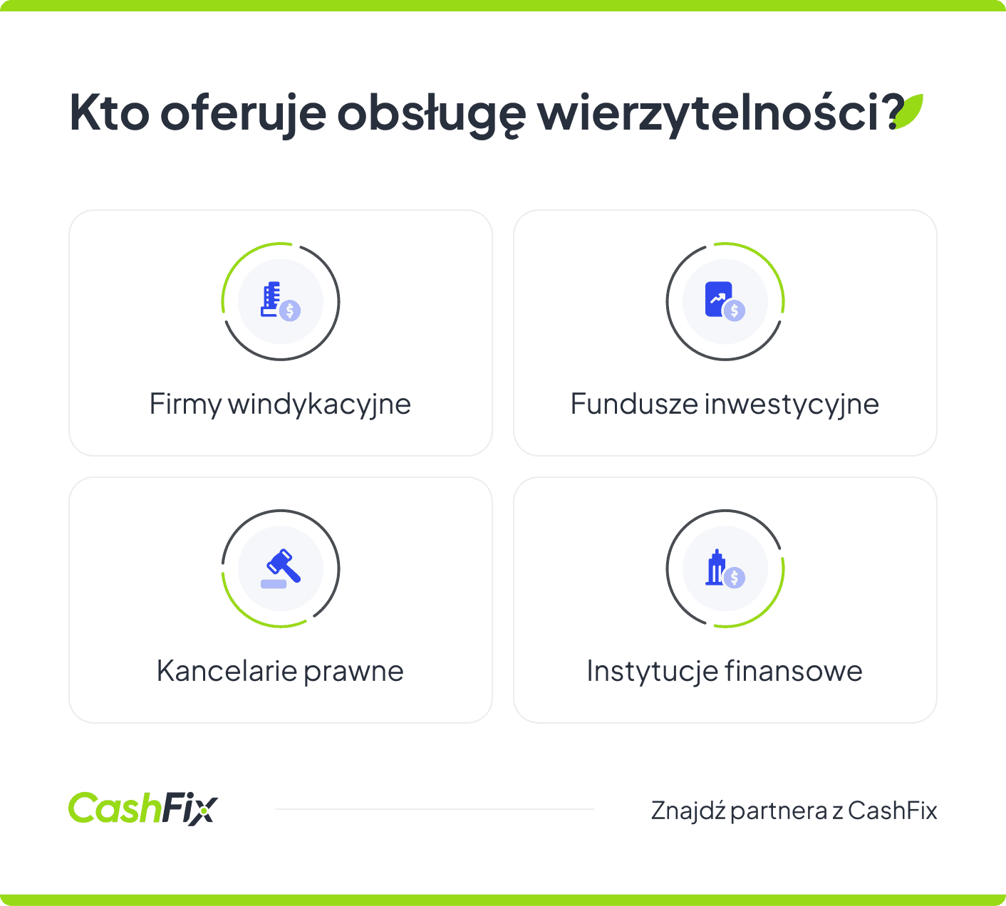 Kto oferuje obsługę wierzytelności?