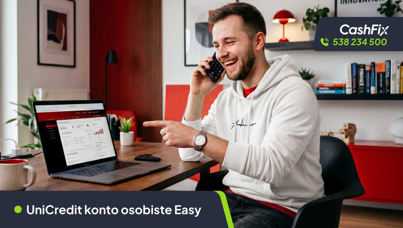 UniCredit konto osobiste Easy