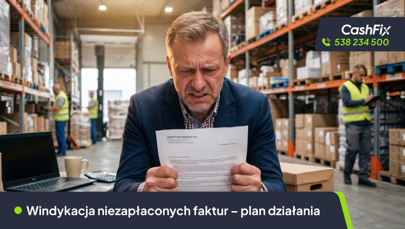 Windykacja niezapłaconych faktur – plan działania