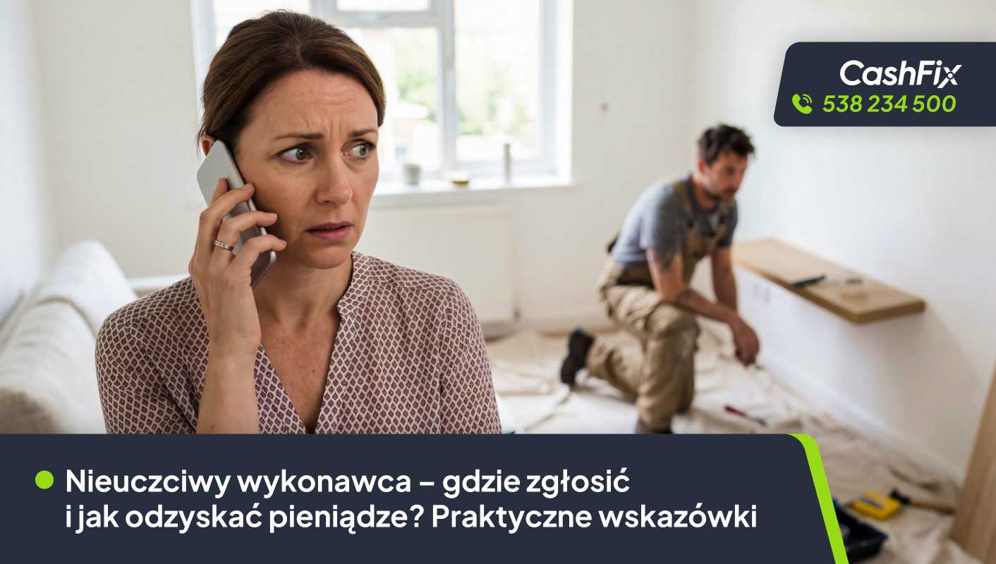 Nieuczciwy wykonawca – gdzie zgłosić i jak odzyskać pieniądze