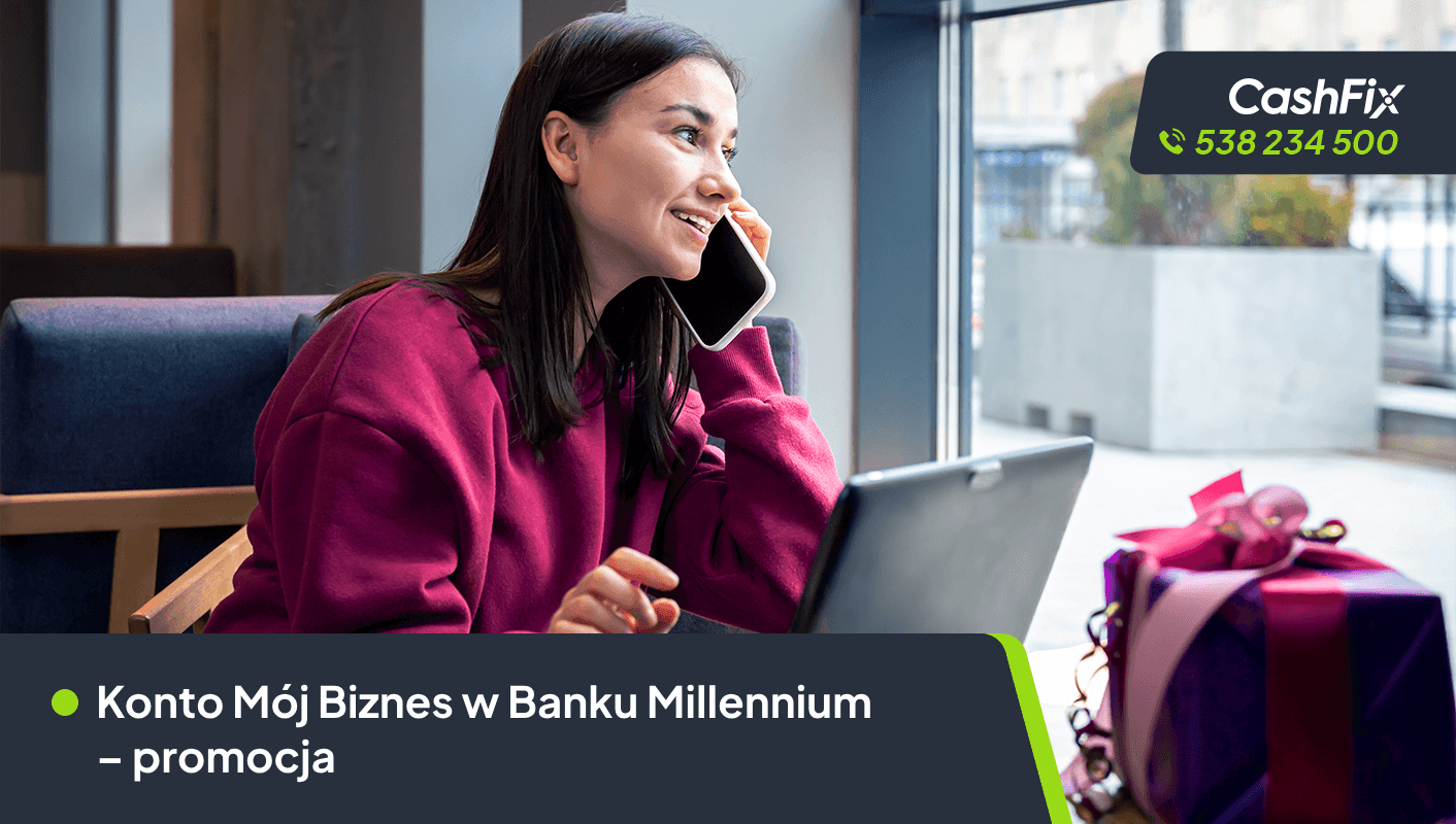 Konto Mój Biznes w Banku Millennium – promocja 2400 zł premii do odebrania Konto mój biznes w Banku Millennium do 1800 zł premii