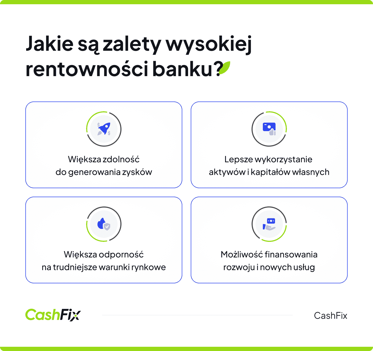 zalety wysokiego roe