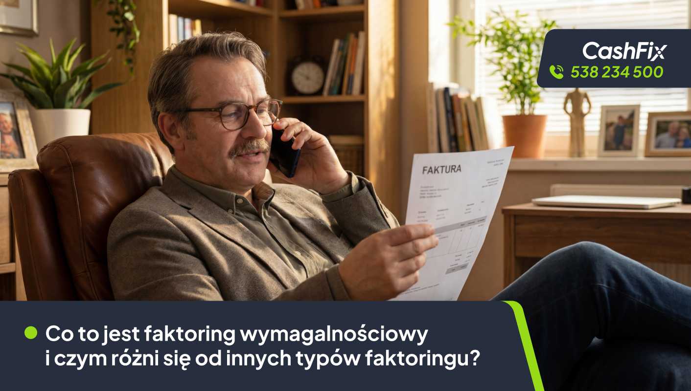 Co to jest faktoring wymagalnościowy i czym różni się od innych typów faktoringu?